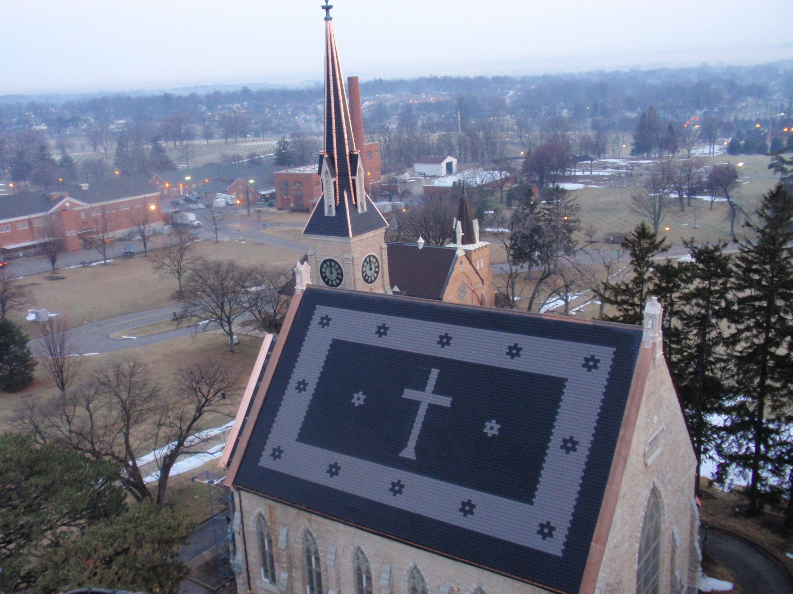 DaVinci Composite Roofing Featured on Chapel at Dayton VA Medical Center