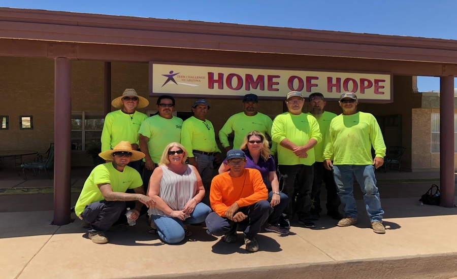 JUN - Caught Doing Good - NWIR - New Roof Donated to Home of Hope