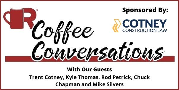 Cotney - S2:E8 Coffee Conversation - Giving Back in the Roofing Industry Sponsored by Cotney Construction Law