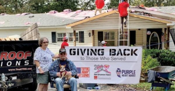 RCS Korean War Veteran Receives New Roof