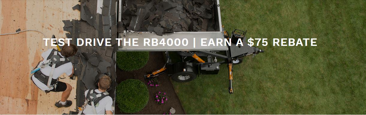 Test Drive the Equipter RB4000 and Earn a $75 Rebate