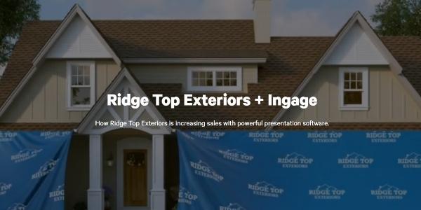 ridge top exteriors ingage