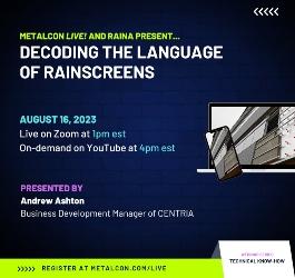 METALCON - Webinar 8/16