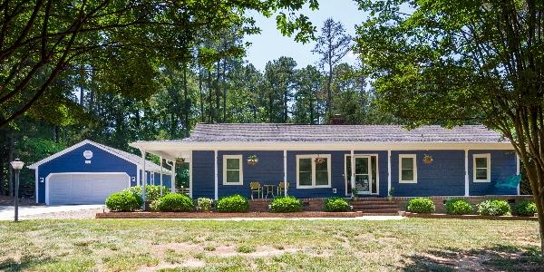 Reinforced siding blue