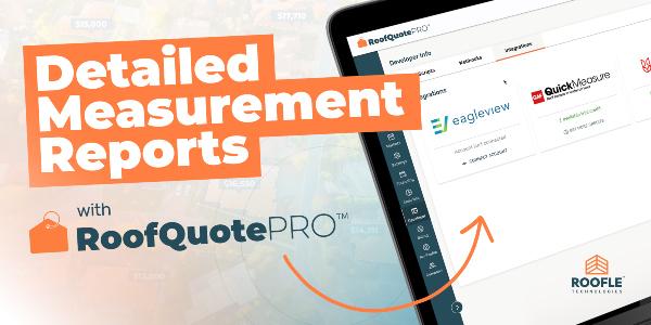 Roofle Detailed Measurement Reports