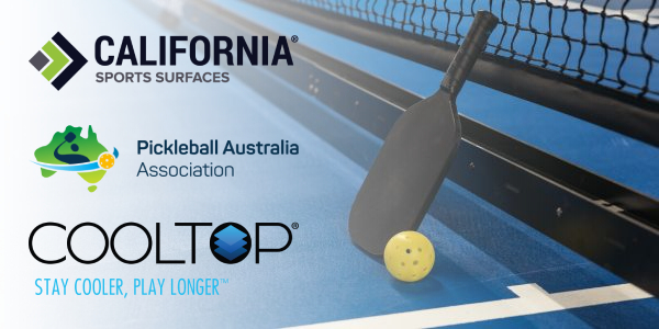California Sports Surfaces’ CoolTop® named preferred surface of the Pickleball Australia Association