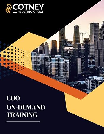 COO On Demand - Cotney Consulting Group eBook