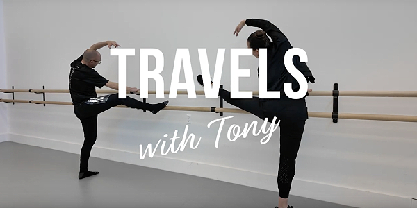 Dance around the Hardesty Center in new “Travels with Tony” video
