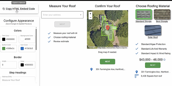 Instant Roofer Building a more effective roof estimating process