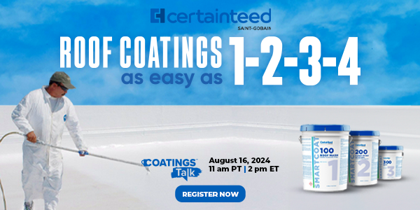 Certainteed Roof coatings made easy