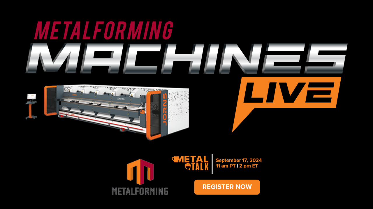 MetalForming Machines LIVE