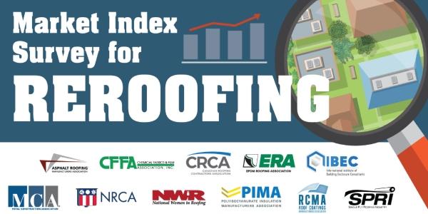 NRCA Trade association coalition announces Q2 findings from Market Index Survey for Reroofing