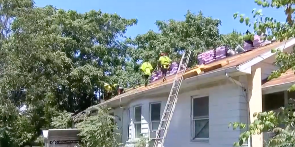 3 rooftop rescues