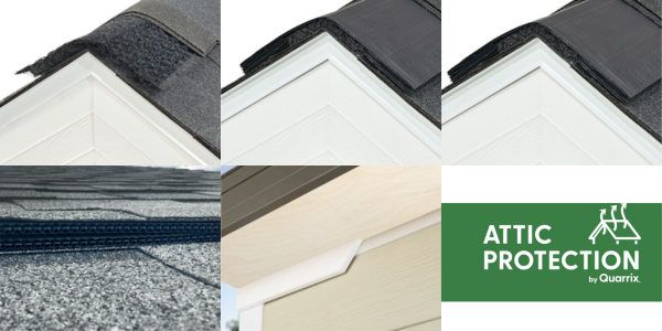 Quarrix 6 attic ventilation solutions for enhanced roof performance