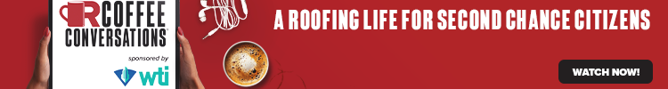 Coffee Conversations - Banner Ad - A Roofing Life for Second Chance Citizens (Sponsored by WTI) on-demand