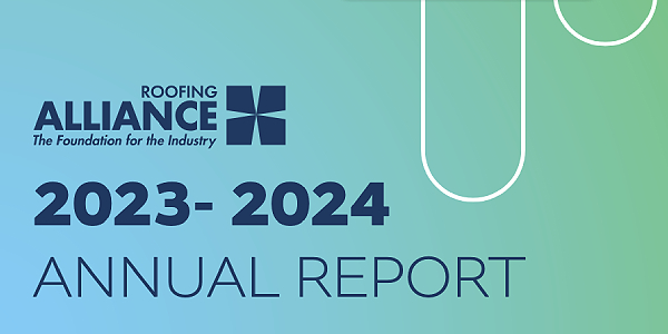 Roofing Alliance releases 2023-24 annual report