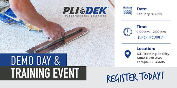 Pli-Dek Certified Applicator Training