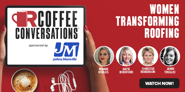 Coffee Conversations - Women Transforming Roofing (on-demand)