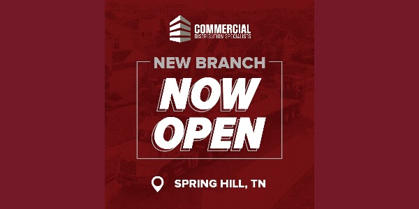 SRS - New Commercial Distribution Specialists Location in Spring Hill, TN!