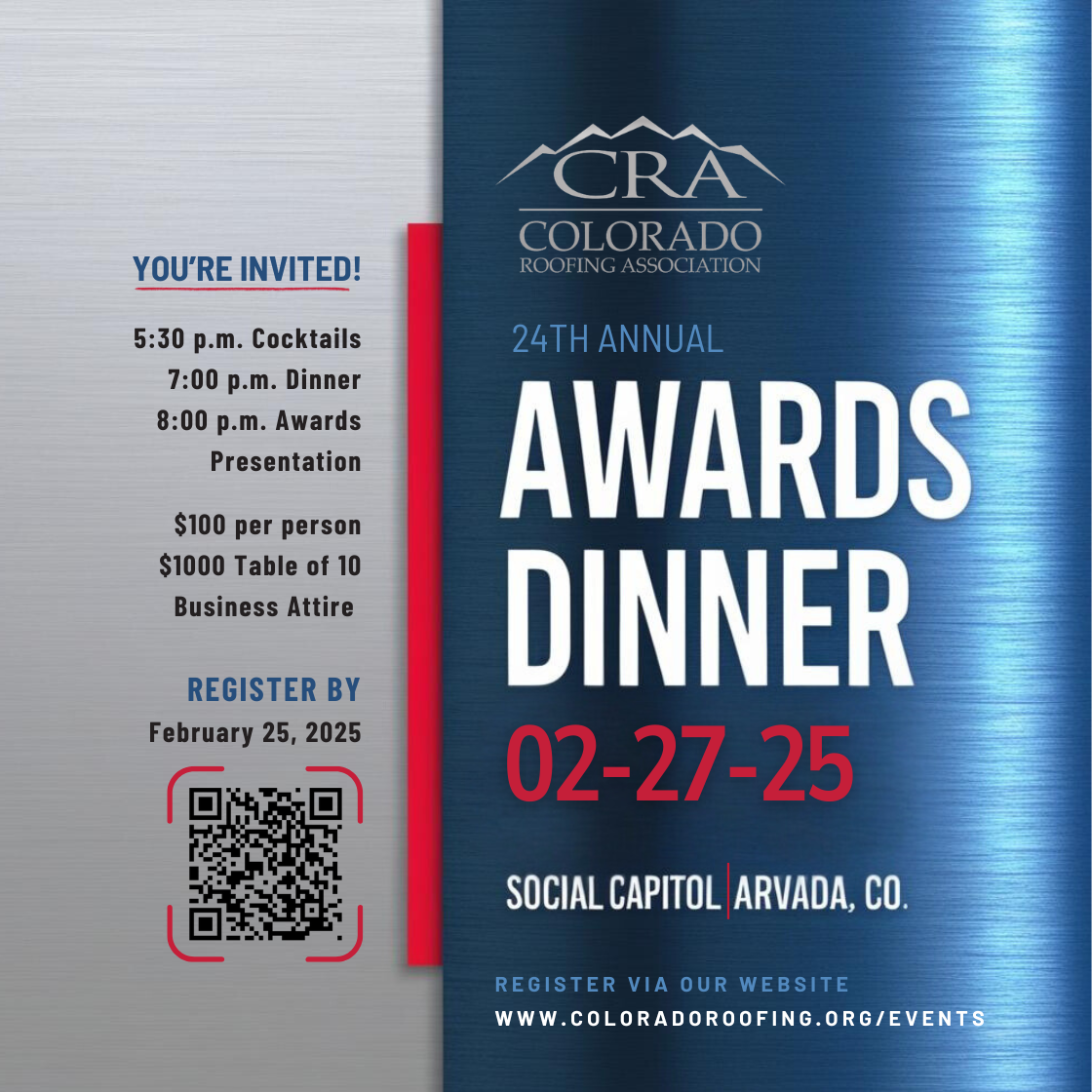 CRA Awards Dinner on February 27