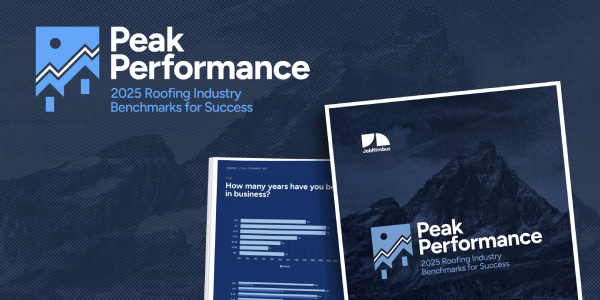 JobNimbus releases Peak Performance 2025 Report, providing data-driven insights for roofing industry growth