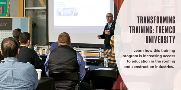 Transforming training: Tremco University