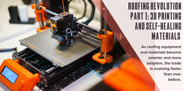 MARCO - Roofing revolution part 1: 3D printing and self-healing materials MARCO - Roofing revolution part 1: 3D printing and self-healing materials