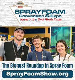 Spray Polyurethane Foam Alliance (SPFA) - Ad - Sprayfoam Convention and Expo 2027 Spray Polyurethane Foam Alliance (SPFA) - Ad - Sprayfoam Convention and Expo 2027